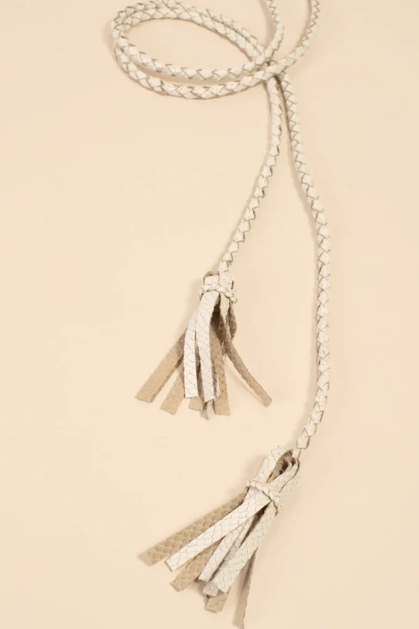 Trina Turk Ada Fringe Soga Belt