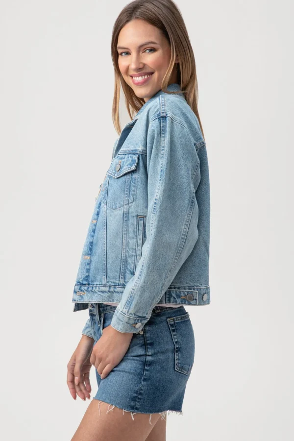 Women Trina Turk Ag Arllow Denim Jacket