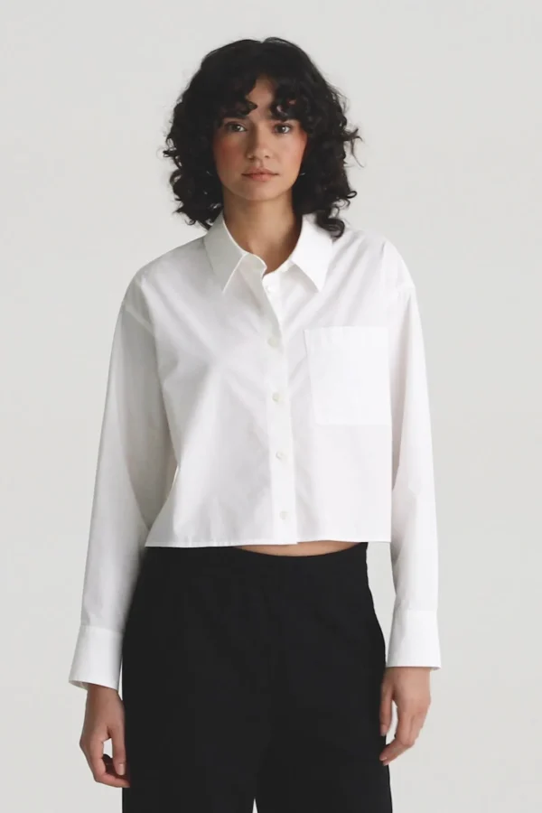 Women Trina Turk Ag Aubrey Long Sleeve Button-Up Shirt