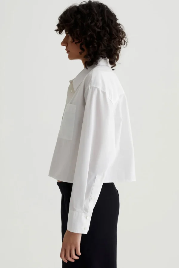 Women Trina Turk Ag Aubrey Long Sleeve Button-Up Shirt