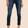 Women Trina Turk Ag Dark Wash Prima Ankle Slim Straight Jean