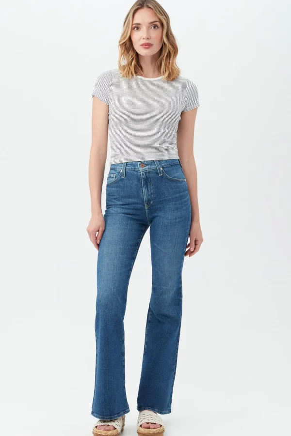 Women Trina Turk Ag Hutton Crewneck Short Sleeve Tee