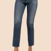 Women Trina Turk Ag Vintage Wash Alexxis Slim-Straight Ankle Jean