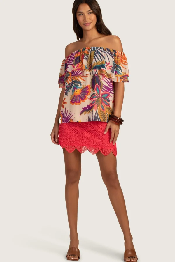 Women Trina Turk Agua Caliente 2 Top