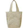 Trina Turk Btb Jackie Lurex Tote Handbag