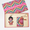 Trina Turk Chelsea Chevron Trina Keychain And Cardholder