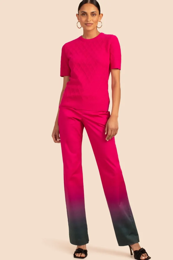 Women Trina Turk Corine Short Sleeve Pullover