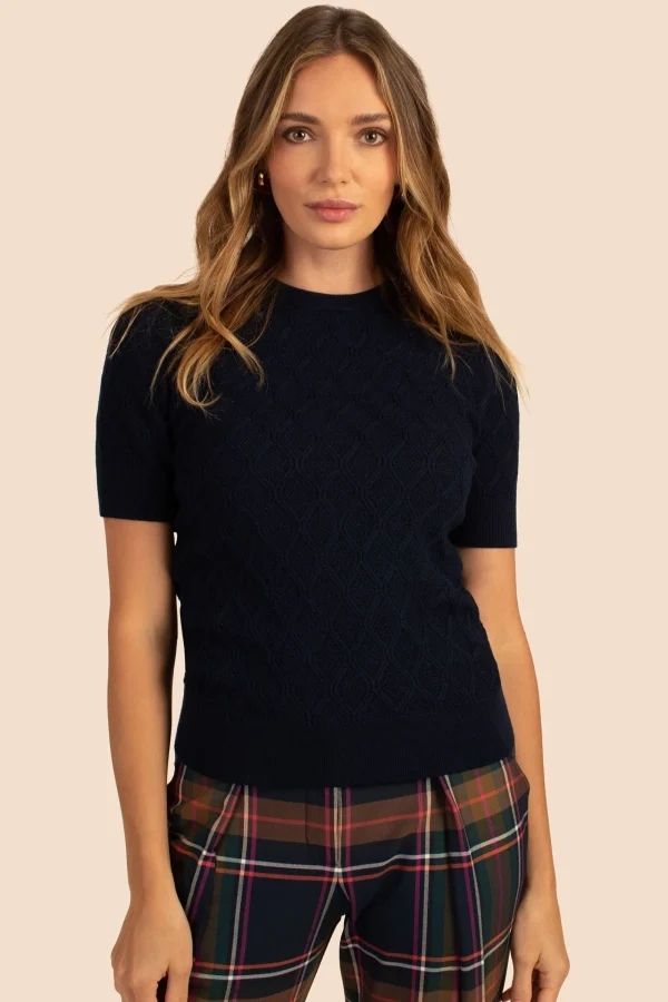Women Trina Turk Corine Short Sleeve Pullover