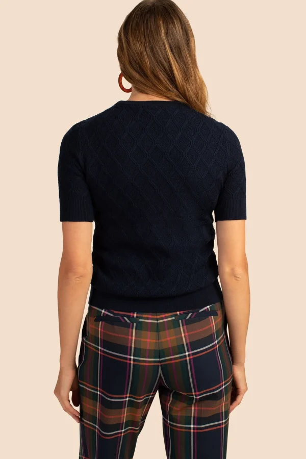 Women Trina Turk Corine Short Sleeve Pullover