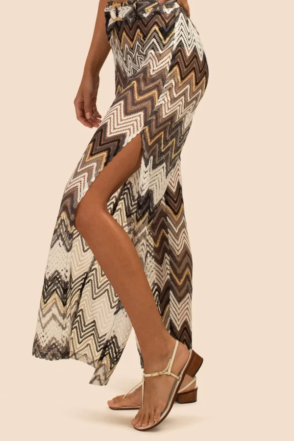 Women Trina Turk Drift Side Slit Crochet Pant