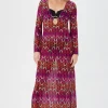 Women Trina Turk Echo Mesh Maxi Dress