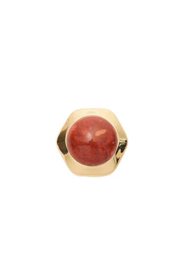 Trina Turk Geo Bezel Cocktail Ring