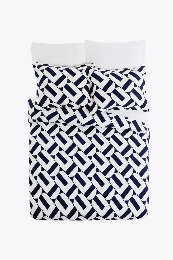 Trina Turk Geo Full/Queen Duvet 3-Piece Set
