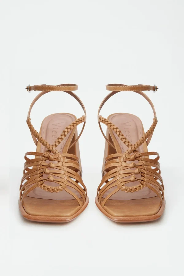 Trina Turk Gia Twist Strappy Heel