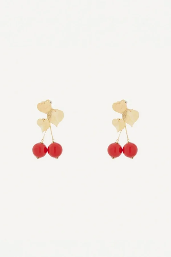 Trina Turk Kjl Cherry Drops Post Earring