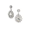 Trina Turk Kjl Crystal Teardrop Post Drop Earring