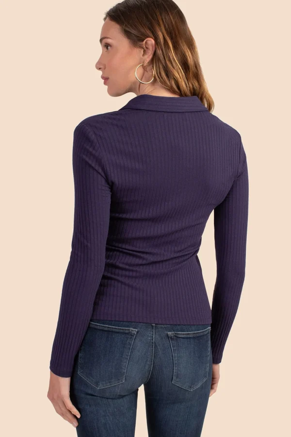 Women Trina Turk Long Sleeve Nishi Top
