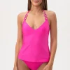 Women Trina Turk Monaco Solid Ring Tankini