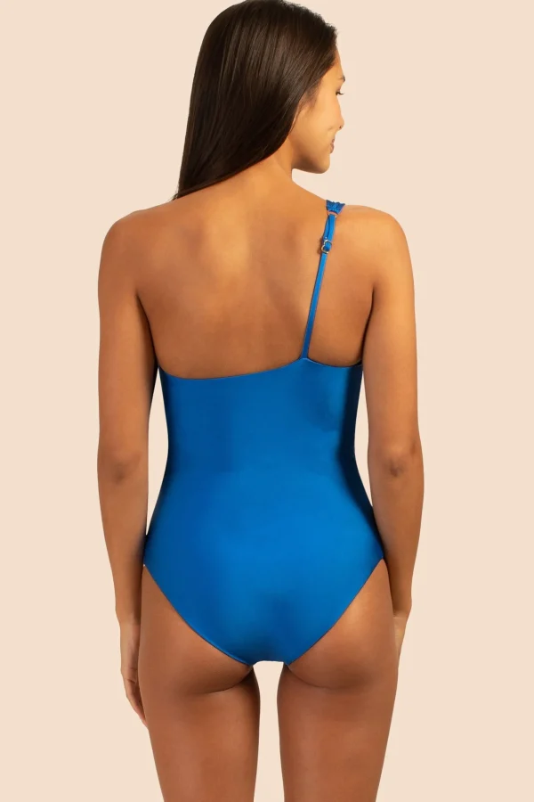 Women Trina Turk Monaco Solids One Shoulder One Piece