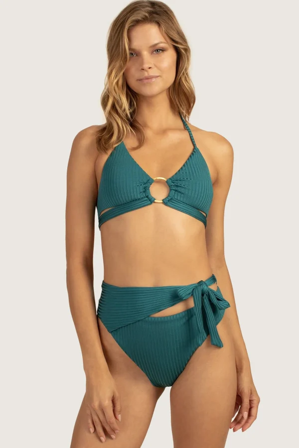 Women Trina Turk Olympia Rib Halter Top