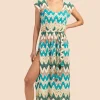 Women Trina Turk Palisades Crochet Column Dress