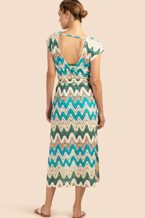 Women Trina Turk Palisades Crochet Column Dress