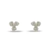 Trina Turk Pave Trillium Stud Earrings