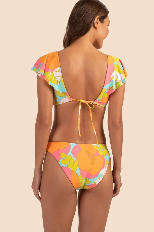 Women Trina Turk Playa Flor Flutter Halter Top