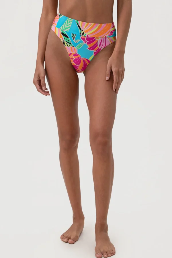 Women Trina Turk Poppy Banded High Waist Bottom