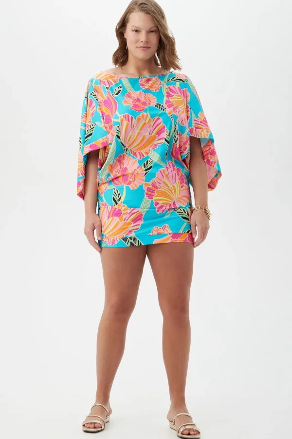Women Trina Turk Poppy Kimono Swim Tunic Dress