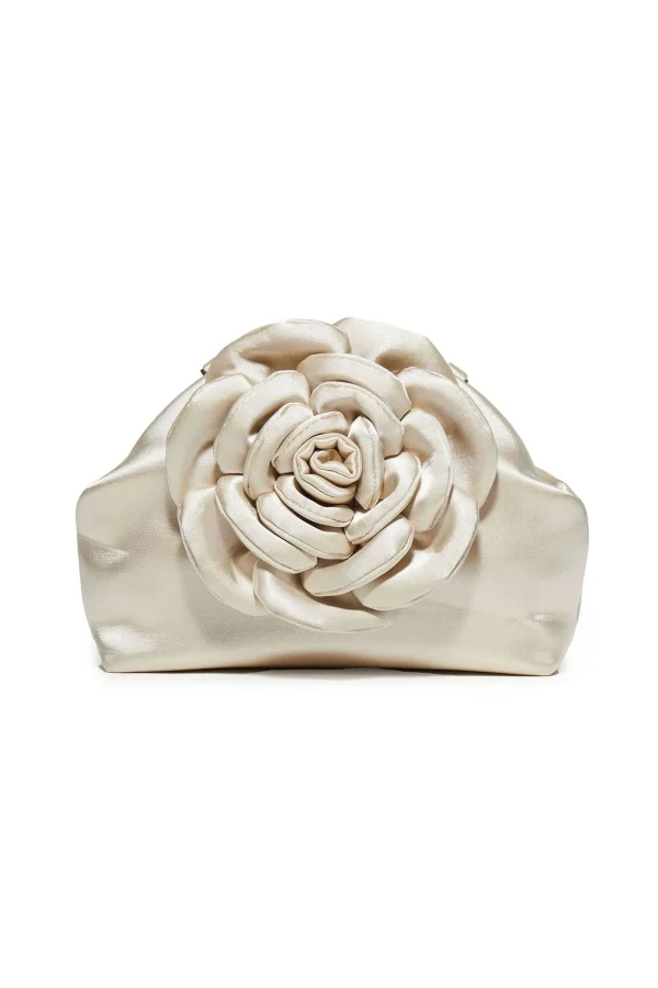 Trina Turk Rosie Satin Clutch Handbag