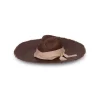 Trina Turk Sensi Studio Panama Frayed Hat