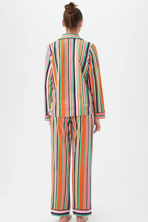 Women Trina Turk Stripe Classic Pj Set