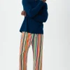 Men Trina Turk Stripe Mens Henley Pj Set