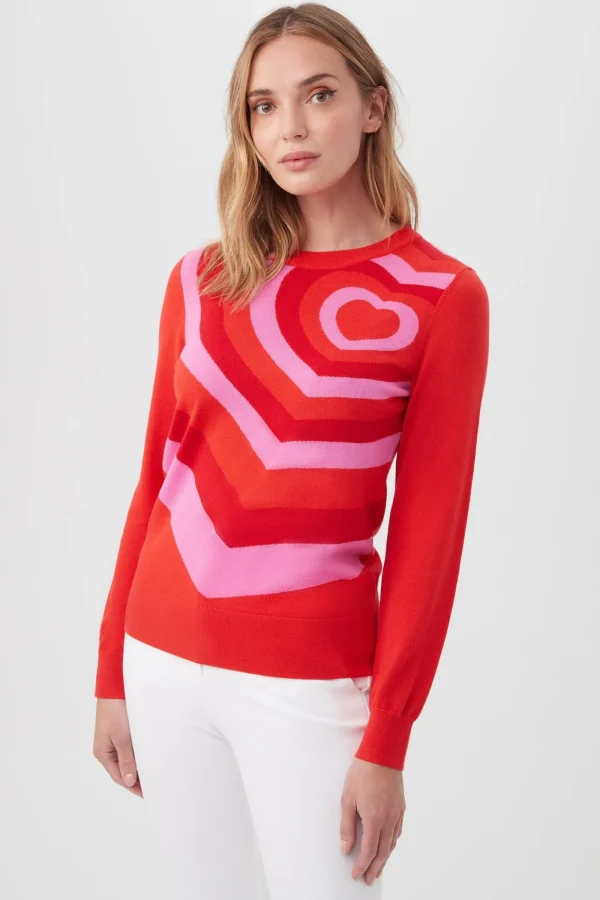 Women Trina Turk Sweetheart Sweater