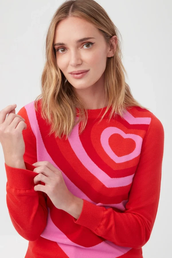 Women Trina Turk Sweetheart Sweater