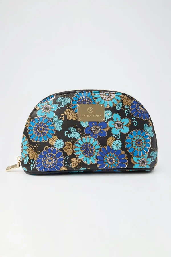 Trina Turk Tokyo Blossom Large Dome Cosmetic Bag
