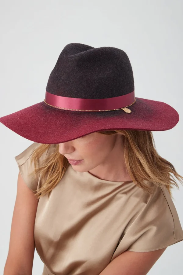 Trina Turk Tt Ombre Felt Fedora