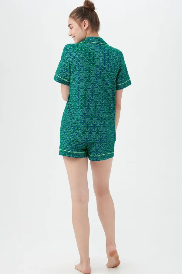 Women Trina Turk Tt Tile Shorty Pj Set