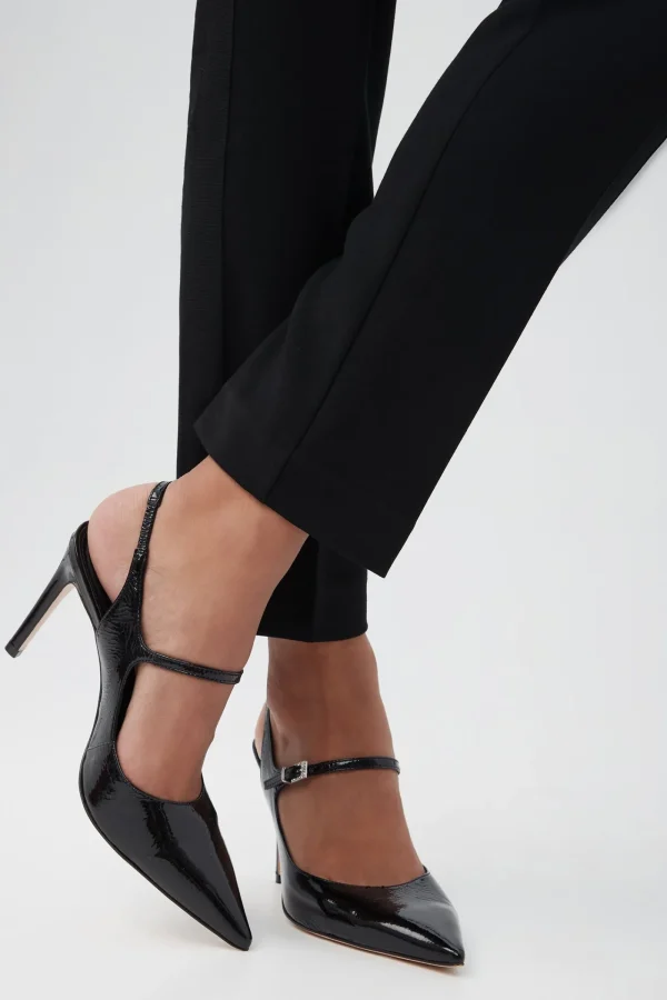 Trina Turk Verniz Patent Slingback Pump