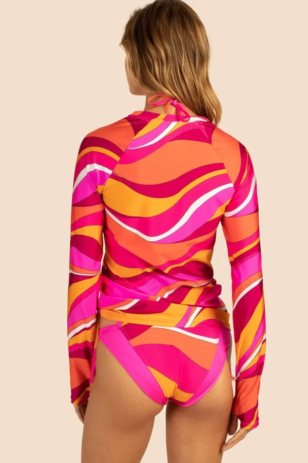 Women Trina Turk Vivid Vista Swim Tee