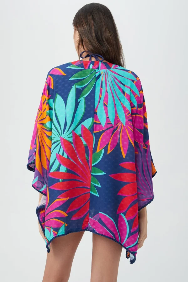 Women Trina Turk Wailea Fringe Kimono