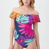 Women Trina Turk Wailea Off The Shoulder Tankini
