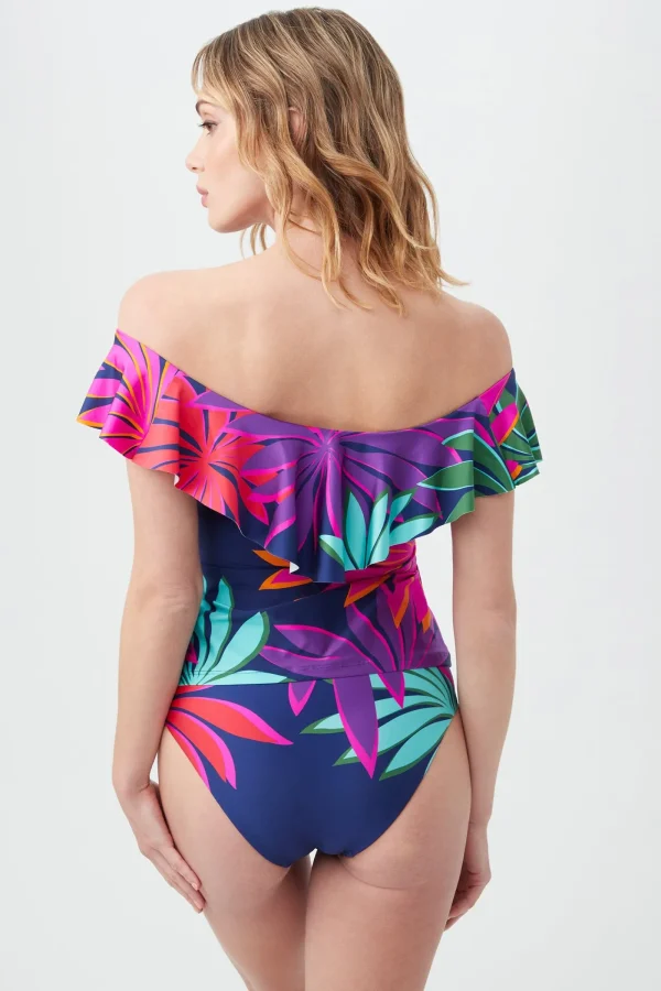 Women Trina Turk Wailea Off The Shoulder Tankini