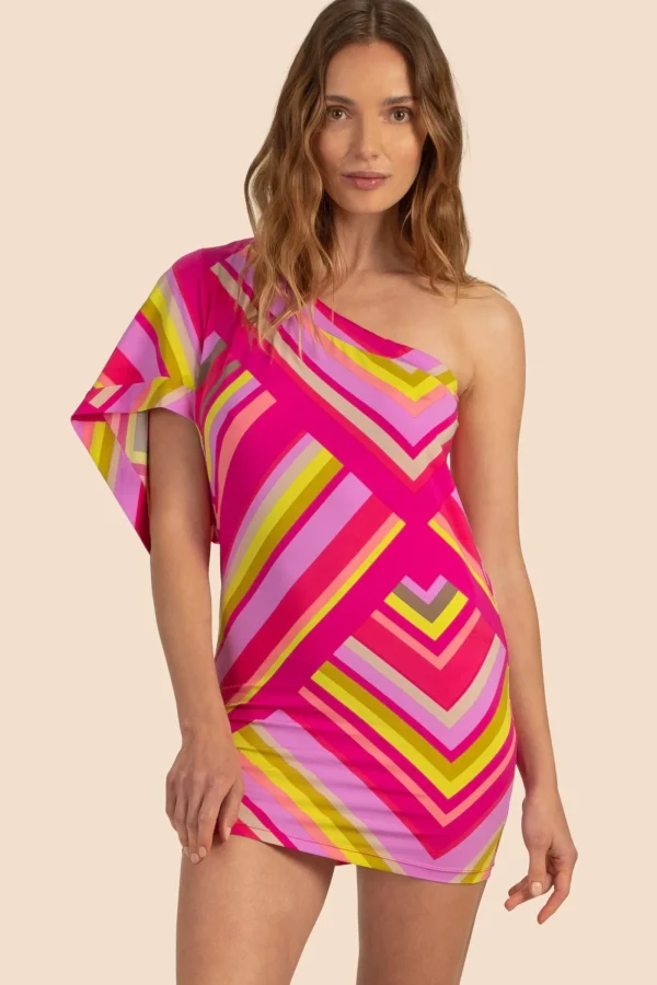 Women Trina Turk Waltz One Shoulder Tunic