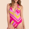 Women Trina Turk Waltz Plunge Maillot
