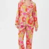 Women Trina Turk Warm Sand Botanical Classic Pj