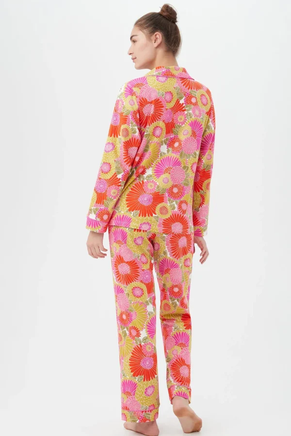 Women Trina Turk Warm Sand Botanical Classic Pj