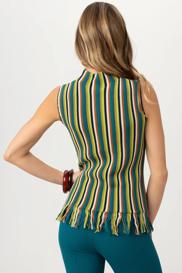 Women Trina Turk Waverly Fringe Tank