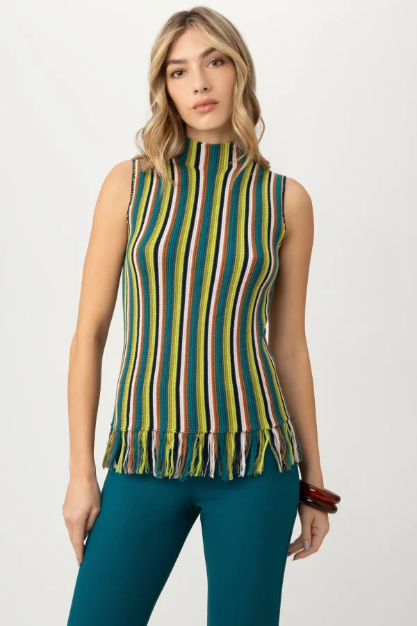 Women Trina Turk Waverly Fringe Tank